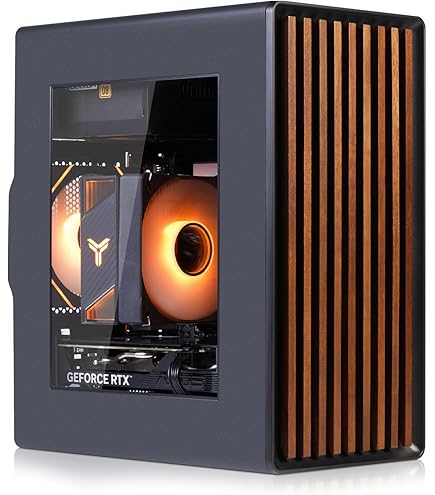 Amazon.co.jp: Jonsplus BO 100 Mini-ITX ゲームケース 強化ガラス